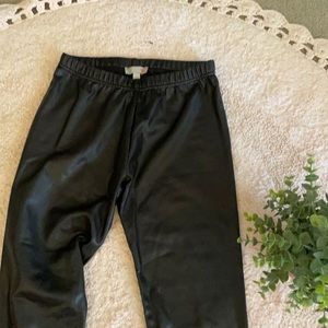Gianni Bini leather leggings only worn once!